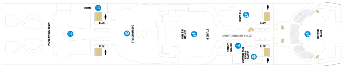 Royal Caribbean International, Symphony of the Seas, Deck 4.png